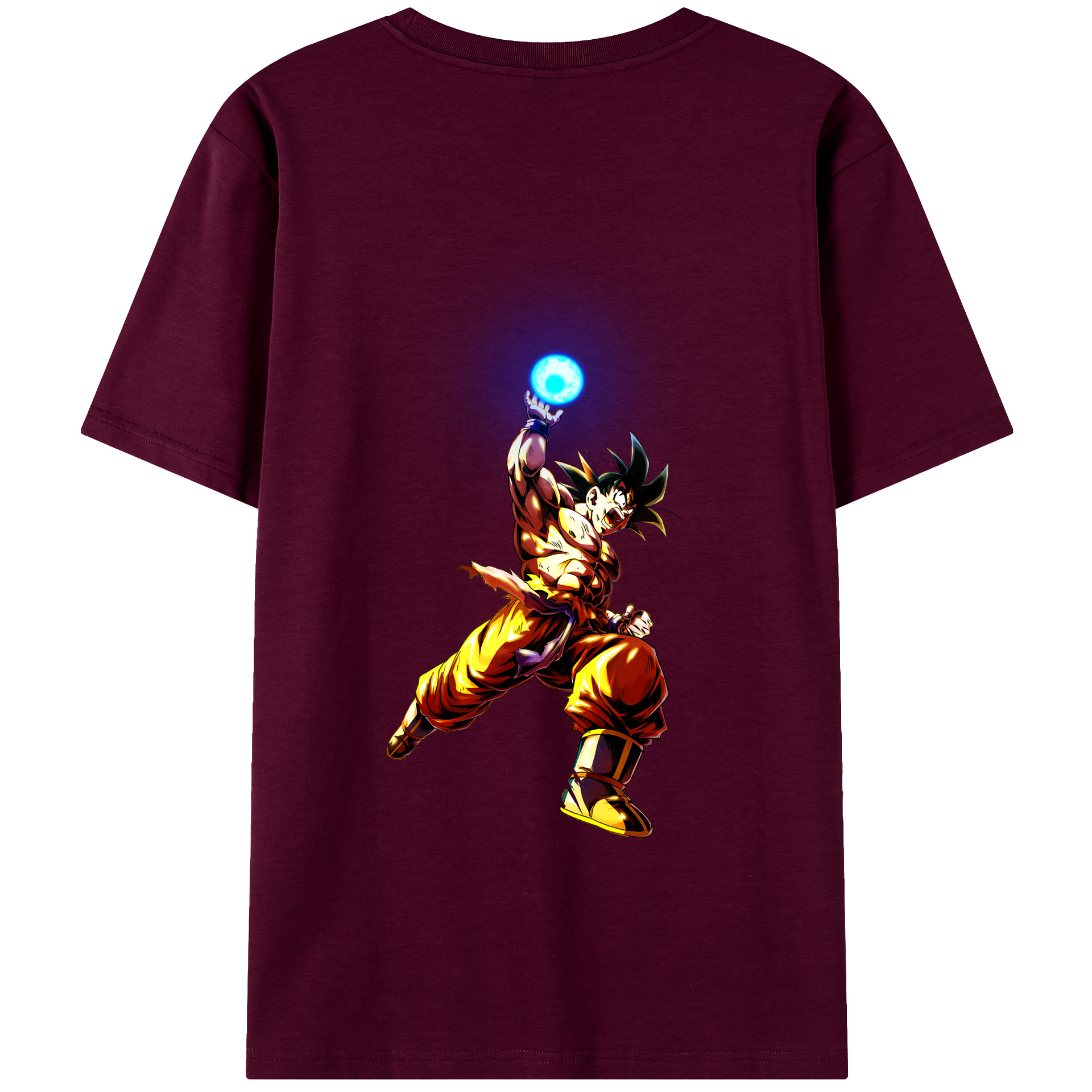 （画像用） ドラゴンボール 孫悟空（そん ごくう）Son Goku カカロット DRAGON BALL Kakarotto レディース半袖Tシャツ(バックプリント)